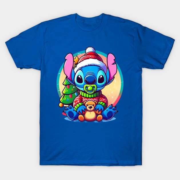Baby Stitch T-Shirt by BukovskyART